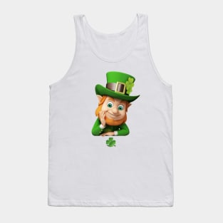 Happy St Patrick Day It's Lucky Day Tank Top